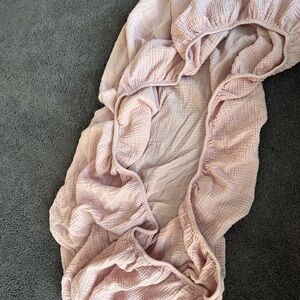 Muslin Cotton Crib Sheet
